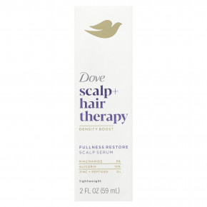 Dove, Scalp + Hair Therapy, сыворотка для восстановления полноты кожи головы, 59 мл (2 жидк. унц.) в Москве - eco-herb.ru | фото