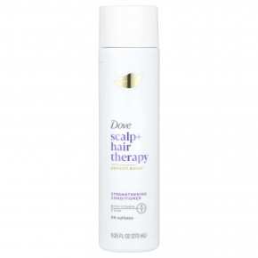 Dove, Scalp + Hair Therapy, укрепляющий кондиционер, 273 мл (9,25 жидк. унц.) - подробнее Dove, Scalp + Hair Therapy, укрепляющий кондиционер, 273 мл (9,25 жидк. унц.) - описание