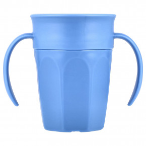 Dr. Brown's, Milestones ™, Cheers360 ™, переходная чашка без носика, от 6 месяцев, синий цвет, 200 мл (7 унций) в Москве - eco-herb.ru | фото