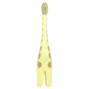 Dr. Brown's, зубная щетка для малышей от 0 до 3 лет, желтая, жираф, 1 шт. в Москве - eco-herb.ru | изображение Dr. Brown's, зубная щетка для малышей от 0 до 3 лет, желтая, жираф, 1 шт. в Москве - eco-herb.ru | фото