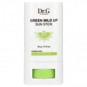 Dr. G, Green Mild Up Sun стик, SPF 50+/PA++++, 20 г (0,7 унции) - описание | фото