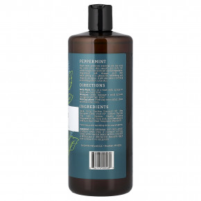 Dr. Jacobs Naturals, Кастильское гель-гель для душа на растительной основе, эфирное масло перечной мяты, 946 мл (32 унции) в Москве - eco-herb.ru | фото