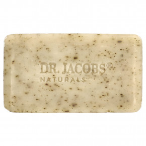 Dr. Jacobs Naturals, Отшелушивающее кастильское мыло с люфой, мохито с мятой и огурцом, 142 г (5 унций) в Москве - eco-herb.ru | фото