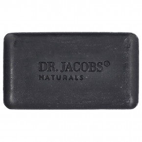 Dr. Jacobs Naturals, Отшелушивающее кастильское мыло с люфой, мутный древесный уголь, 142 г (5 унций) в Москве - eco-herb.ru | фото