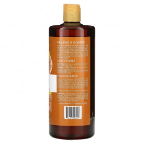 Dr. Jacobs Naturals, Кастильское гель-гель для душа на растительной основе с эфирным маслом апельсина и имбиря, 946 мл (32 унции) в Москве - eco-herb.ru | фото