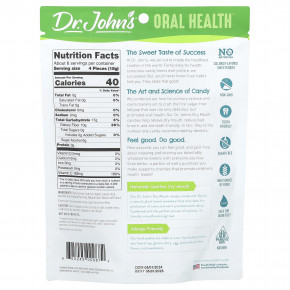 Dr. John's Healthy Sweets, Oral Health™, капли от сухости для рта, с ксилитолом, апельсин, 24 конфеты в индивидуальной упаковке. 109 г (3,85 унции) в Москве - eco-herb.ru | фото