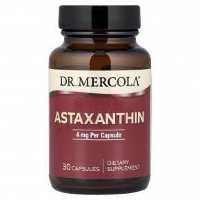 Dr. Mercola, астаксантин, 4 мг, 30 капсул в Москве - eco-herb.ru | фото