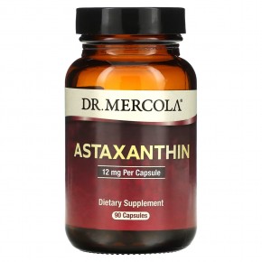 Dr. Mercola, Астаксантин, 12 мг, 90 капсул - описание