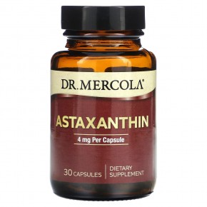 Dr. Mercola, Astaxanthin, 4 mg, 30 Capsules в Москве - eco-herb.ru | фото