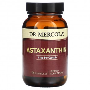 Dr. Mercola, Astaxanthin, 4 mg, 90 Capsules в Москве - eco-herb.ru | фото