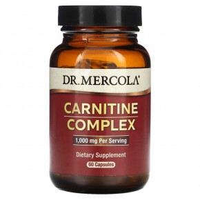 Dr. Mercola, комплекс с карнитином, 1000 мг, 60 капсул (500 мг в 1 капсуле) в Москве - eco-herb.ru | фото