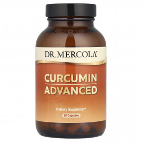 Dr. Mercola, Curcumin Advanced, куркумин, 90 капсул (500 мг в 1 капсуле) - описание | фото