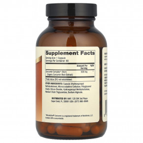 Dr. Mercola, Curcumin Advanced, куркумин, 90 капсул (500 мг в 1 капсуле) в Москве - eco-herb.ru | фото