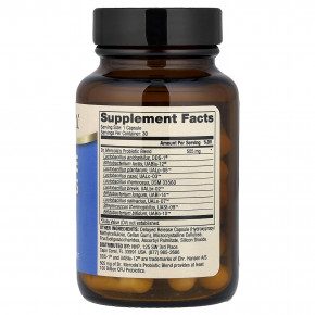 Dr. Mercola, комплексные пробиотики, 100 млрд КОЕ, 30 капсул в Москве - eco-herb.ru | фото