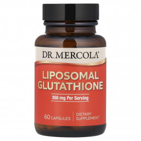 Dr. Mercola, липосомальный глутатион, 60 капсул (175 мг в 1 капсуле) - описание | фото