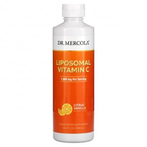 Dr. Mercola, Липосомальный витамин C, цитрусовая ваниль, 1000 мг, 450 мл (15,2 жидк. Унции) в Москве - eco-herb.ru | фото