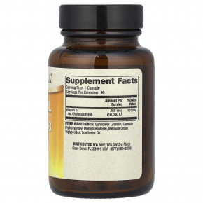 Dr. Mercola, липосомальный витамин D3, 250 мкг (10 000 МЕ), 90 капсул в Москве - eco-herb.ru | фото