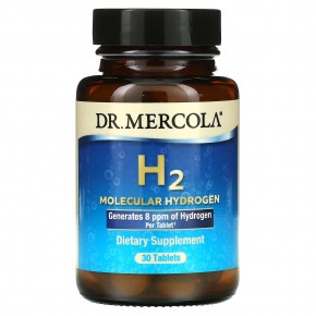 Dr. Mercola, Молекулярный водород H2, 30 таблеток в Москве - eco-herb.ru | фото