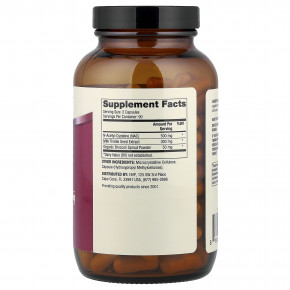 Dr. Mercola, NAC с расторопшей, 180 капсул в Москве - eco-herb.ru | фото