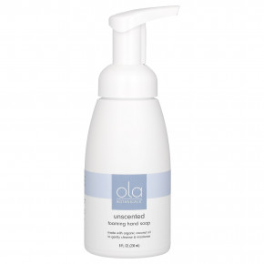 Dr. Mercola, Ola Botanicals, мыло-пенка для рук, без запаха, 236 мл (8 жидк. унций) - описание | фото