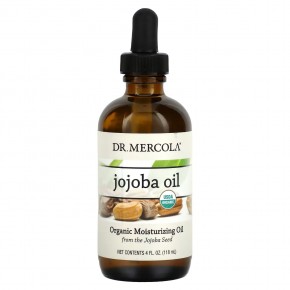 Dr. Mercola, Organic Jojoba Oil, 4 fl oz (118 ml) в Москве - eco-herb.ru | фото