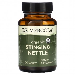 Dr. Mercola, Organic Stinging Nettle , 60 Tablets в Москве - eco-herb.ru | фото