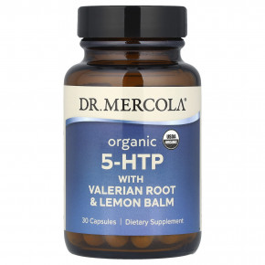 Dr. Mercola, органический 5-HTP с корнем валерианы и мелиссой, 30 капсул в Москве - eco-herb.ru | изображение Dr. Mercola, органический 5-HTP с корнем валерианы и мелиссой, 30 капсул в Москве - eco-herb.ru | фото