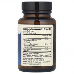 Dr. Mercola, органический 5-HTP с корнем валерианы и мелиссой, 30 капсул в Москве - eco-herb.ru | изображение Dr. Mercola, органический 5-HTP с корнем валерианы и мелиссой, 30 капсул в Москве - eco-herb.ru | фото