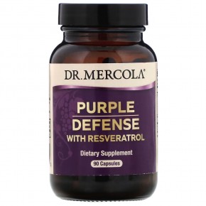 Dr. Mercola, Purple Defense с ресвератролом, 90 капсул в Москве - eco-herb.ru | фото