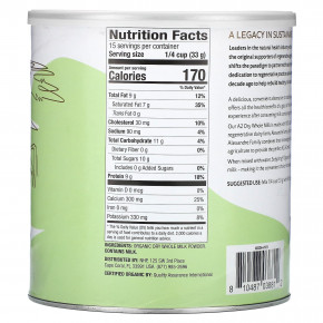 Dr. Mercola, Solspring®, органическое сухое цельное молоко А2, 495 г (17,4 унции) в Москве - eco-herb.ru | фото