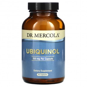 Dr. Mercola, Убихинол, 150 мг, 90 капсул - описание