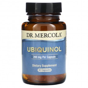 Dr. Mercola, Ubiquinol, 200 mg, 30 Capsules - описание