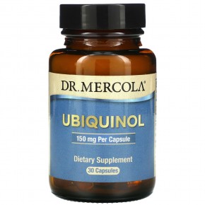 Dr. Mercola, убихинол, 150 мг, 30 капсул - описание