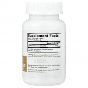 Dr. Murray's, NMN, 400 мг, 60 веганских капсул в Москве - eco-herb.ru | фото