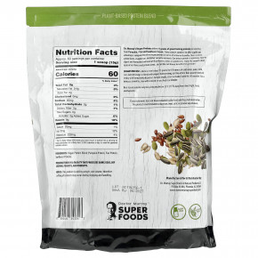 Dr. Murray's, суперфуды, протеиновый порошок из 3 видов семян, тыква, лен и подсолнечник, без добавок, 908 г (2 фунта) в Москве - eco-herb.ru | фото