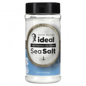 Dr. Murray's, PerfeKt морская соль, с низким содержанием натрия, 453,5 г (16 унций) в Москве - eco-herb.ru | фото