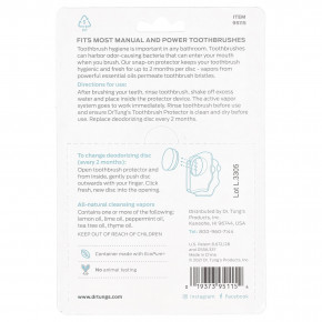 Dr. Tung's, Ecosentials™, Snap-on, защита для зубов, освежающий лайм, 4 шт. в Москве - eco-herb.ru | изображение Dr. Tung's, Ecosentials™, Snap-on, защита для зубов, освежающий лайм, 4 шт. в Москве - eco-herb.ru | фото