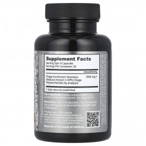 Dragon Herbs, дикая сибирская чага Chaga™, 450 мг, 100 капсул в Москве - eco-herb.ru | изображение Dragon Herbs, дикая сибирская чага Chaga™, 450 мг, 100 капсул в Москве - eco-herb.ru | фото