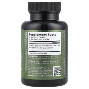 Dragon Herbs, Гиностемма, 500 мг, 100 капсул в Москве - eco-herb.ru | фото