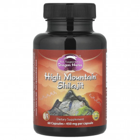 Dragon Herbs, High Mountain™, мумиё, 450 мг, 60 капсул - описание | фото