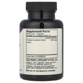 Dragon Herbs, кордицепс, 450 мг, 100 вегетарианских капсул в Москве - eco-herb.ru | изображение Dragon Herbs, кордицепс, 450 мг, 100 вегетарианских капсул в Москве - eco-herb.ru | фото