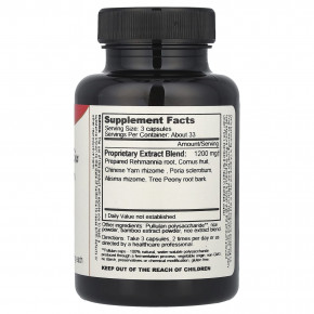 Dragon Herbs, ремания Six Combination, 100 вегетарианских капсул в Москве - eco-herb.ru | фото