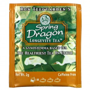 Dragon Herbs, Spring Dragon Longevity Tea, без кофеина, 20 чайных пакетиков, 1,8 унции (50 г) в Москве - eco-herb.ru | фото