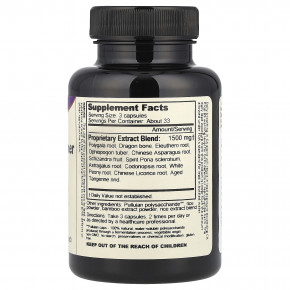 Dragon Herbs, средство для укрепления воли, 100 вегетарианских капсул в Москве - eco-herb.ru | фото