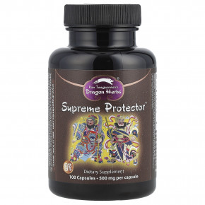 Dragon Herbs, Supreme Protector™, 500 мг, 100 капсул - описание | фото