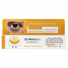 Dr.Melaxin, Eyephalt, крем от мешков под глазами с ретинолом, для всех типов кожи, 10 г (0,35 унции) в Москве - eco-herb.ru | изображение Dr.Melaxin, Eyephalt, крем от мешков под глазами с ретинолом, для всех типов кожи, 10 г (0,35 унции) в Москве - eco-herb.ru | фото