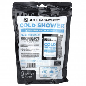 Duke Cannon Supply Co., Cold Shower®, салфетки для лица и тела, 15 полевых полотенец в Москве - eco-herb.ru | фото