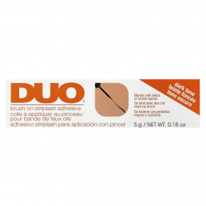 DUO, Brush On Striplash, клей для темных оттенков, 5 г (0,18 унции) в Москве - eco-herb.ru | фото