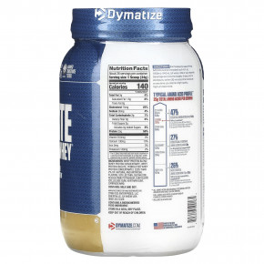 Dymatize, Elite 100%, сывороточный протеин в порошке, вкус ванили, 907 г (2 фунта) в Москве - eco-herb.ru | фото