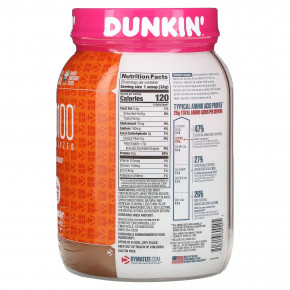 Dymatize, ISO100®, гидролизованный, 100% изолят сывороточного протеина Dunkin', мокко латте, 650 г (1,4 фунта) в Москве - eco-herb.ru | фото